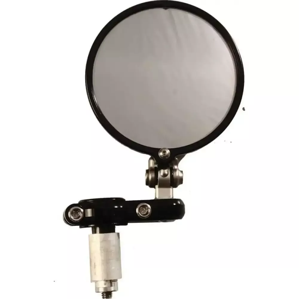 00-00200-22-franco-bar-end-mirror-black 00-00200-22 Franco Bar End Mirror Black